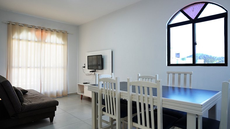 Apartamento 6 pessoas 200m da praia