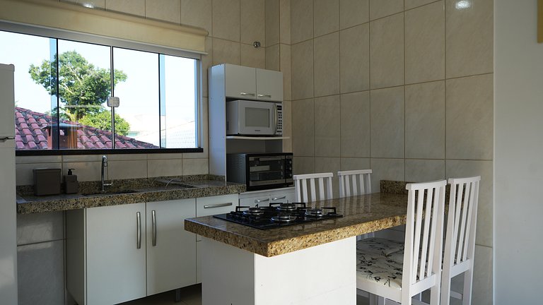 Apartamento com terraço 400m da praia - Maria Idia